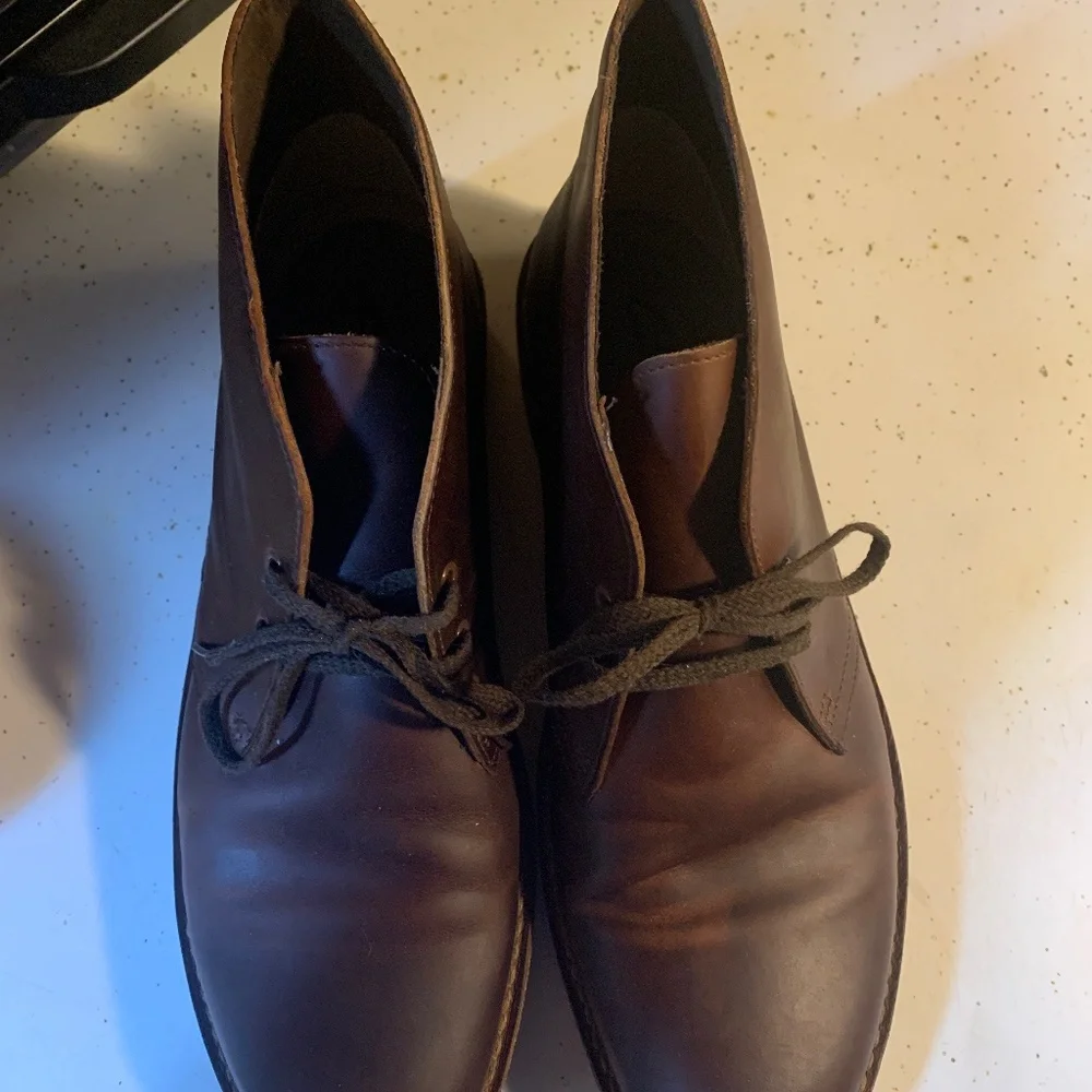 Clarks Desert Boot EVO Beeswax Leather - Picture 1 of 2